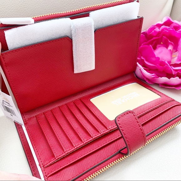 ❤️price firm❤️Michael Kors Double Zip Wristlet - Picture 2 of 5